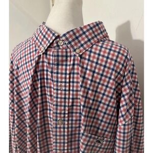 EUC Vineyard Vines MENS Classic TUCKER FIT SHIRT PERFORMANCE 4XLT BIG TALL PLAID